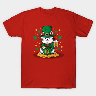 Irish Lucky Cat T-Shirt